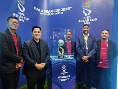 Trofi FIFA ASEAN Cup 2026 Dipamerkan di Jakarta, Indonesia Siap Tuan Rumah