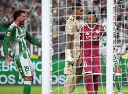Troy Parrott Cetak Gol Penentu, Real Betis Kalahkan Real Madrid 1-0