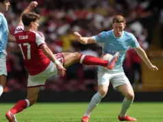 Tzolis Gagal Menyala, Arsenal Terhambat di Kandang Villa