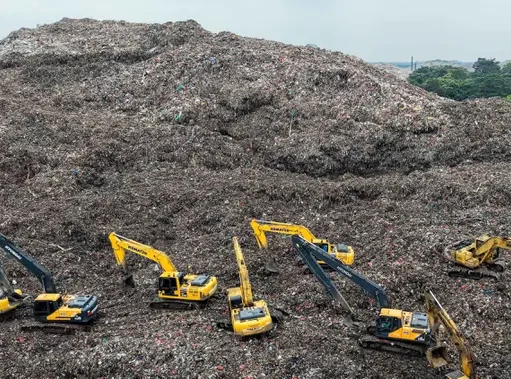 Volume Sampah Bantargebang Turun 500 Ton per Hari