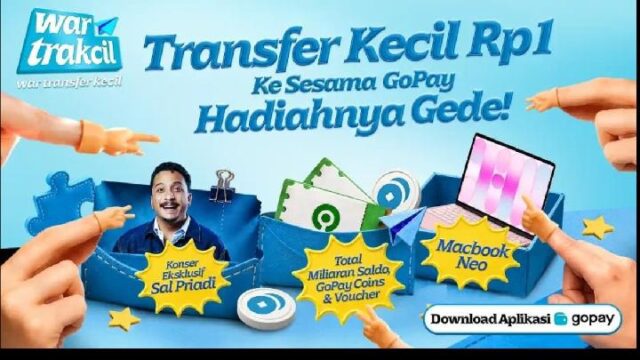 War-Trakcil-GoPay-Tawarkan-MacBook-hingga-Tiket-Konser-Sal-Priadi