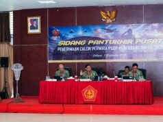 Aspers Panglima TNI Pimpin Sidang Pantukhir Tahap I Calon Perwira PSDP Penerbang TNI TA 2026