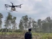 Cegah Karhutla Sejak Dini, TNI Intensifkan Patroli Udara di Taman Nasional Way Kambas