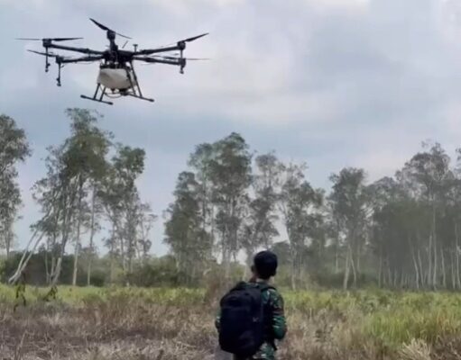 Cegah Karhutla Sejak Dini, TNI Intensifkan Patroli Udara di Taman Nasional Way Kambas