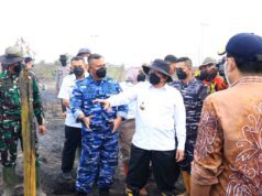 Gunakan Cairan Khusus, Metode Undercooling Dikerahkan; Gubernur, Danlanud, dan Forkopimda Kalsel Bersinergi di Titik Api Atasi Karhutla