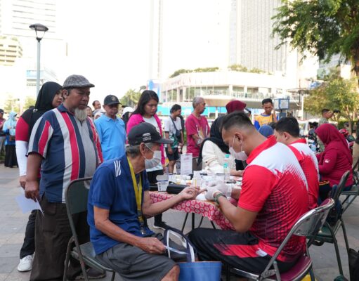 Sambut HUT ke-81 TNI, Bhakti Kesehatan TNI Layani Masyarakat di Jakarta