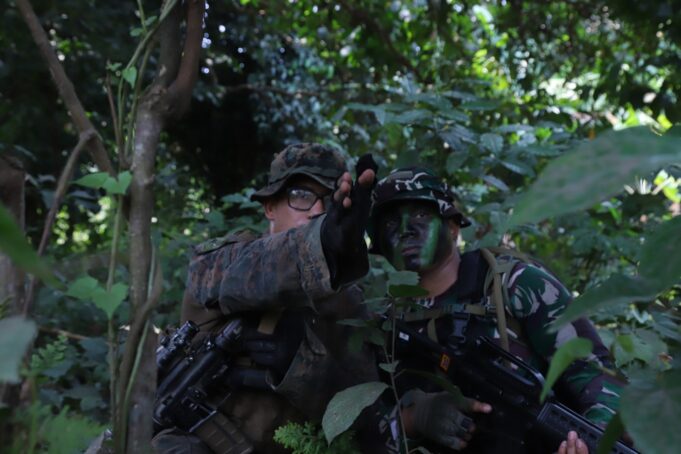 Latgabma SGS 2026 Marfor Lampung Gelar Latihan Materi Taktik Darat