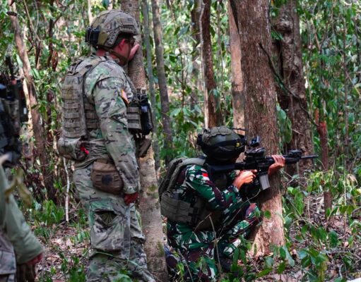 Pacu Adrenalin, Menembak Lorong Jadi Latihan Menantang di Super Garuda Shield 2026