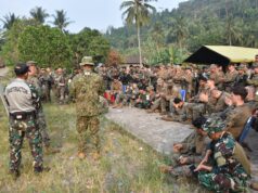 Marine Force Lampung Uji Kemampuan Tempur Jarak Dekat Serta Serangan Malam Di SGS 2026