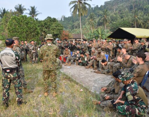 Marine Force Lampung Uji Kemampuan Tempur Jarak Dekat Serta Serangan Malam Di SGS 2026
