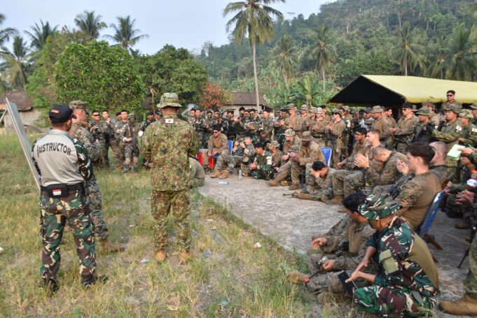 Marine Force Lampung Uji Kemampuan Tempur Jarak Dekat Serta Serangan Malam Di SGS 2026