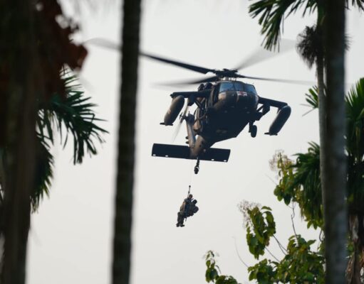 SOF TNI Dan Negara Sahabat Gelar Strike And Raid Operation