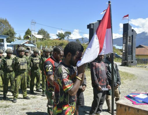 Dalam 2 Hari Berturut-turut, 6 Anggota OPM Resmi Memeluk NKRI Lewat Sentuhan Humanis Satgas Koops TNI Habema