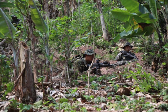 Kewaspadaan dan Komunikasi Terpadu Jadi Kunci Latihan Force on Force SGS MARFOR Lampung 2026