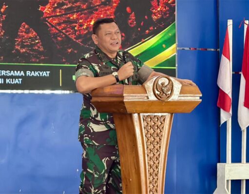 TNI Intensifkan Penyuluhan Pencegahan Karhutla di 11 Kecamatan Kabupaten Melawi, Kalbar