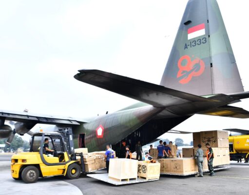 TNI Salurkan Dukungan Peralatan Penanganan Karhutla ke Kalimantan Tengah