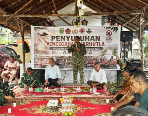 TNI Perkuat Sinergitas Lintas Sektor dalam Pencegahan Karhutla di Sambas