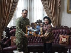 Jelang HUT Ke-81 TNI, Pasahli Panglima TNI Anjangsana kepada Mantan Panglima TNI