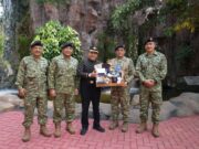 Kababinkum dan HAM TNI Bersama Waaspers Panglima TNI Anjangsana ke Sesepuh TNI