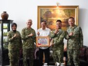 Kapuskes TNI Anjangsana ke Sesepuh TNI, Perkuat Nilai Sapta Marga dan Sumpah Prajurit
