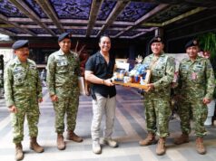 Rangkaian HUT, Wadan Kodiklat TNI Silaturahmi dengan Mantan Panglima TNI