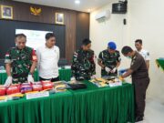 TNI Gagalkan Penyelundupan 16,4 Kilogram Sabu di Perbatasan RI-Malaysia