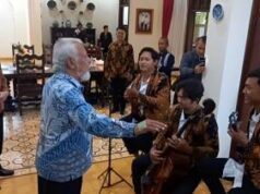 Xanana Gusmao Nyanyikan Bengawan Solo di Rumah Jokowi