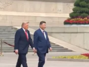 Xi Jinping Tiba di AS, Trump Sambut Langsung di Bandara