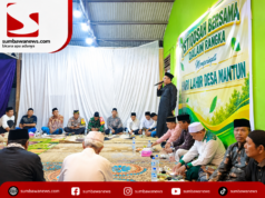 Camat Maluk Hadiri Istighotsah HUT Desa Mantun ke-18