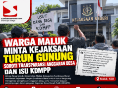 Warga Maluk Minta Kejaksaan Turun Gunung, Soroti Transparansi Anggaran Desa dan Isu KDMP