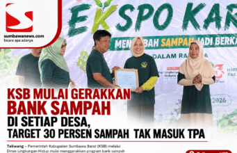 KSB Mulai Gerakkan Bank Sampah di Setiap Desa, Target 30 Persen Sampah Tak Masuk TPA