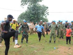DFC Minusca Mayjen TNI Maychel Asmi Hadiri Peringatan UN Day 2026 di Republik Afrika Tengah