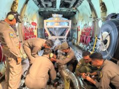 TNI Kerahkan Pesawat Udara Semai Lebih dari 10 Ton Bahan Untuk OMC Atasi Karhutla di Kalimantan