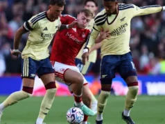Arsenal Menang Tipis 1-0 atas Nottingham Forest, Naik ke Posisi Dua Klasemen