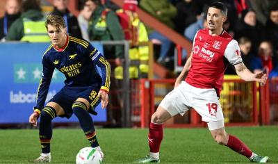 Arsenal Tumbang di Adu Penalti dari Klub Liga 4, Terpental dari Piala Liga