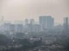 Asap Karhutla Terpantau di Ketinggian 4 Km Melintasi Langit Jakarta
