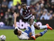 Aston Villa Guncang Man City, Unggul 1-0 di Babak Pertama