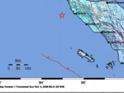 Calang Aceh Jaya Diguncang Gempa 5,9 Magnitudo