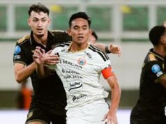 Dewa United Imbang 1-1 Lawan Persija di Babak Pertama