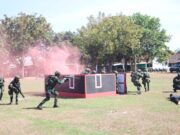 Atraksi Pencak Silat Militer hingga Pertempuran Jarak Dekat Meriahkan HUT ke-81 TNI di Sumbawa