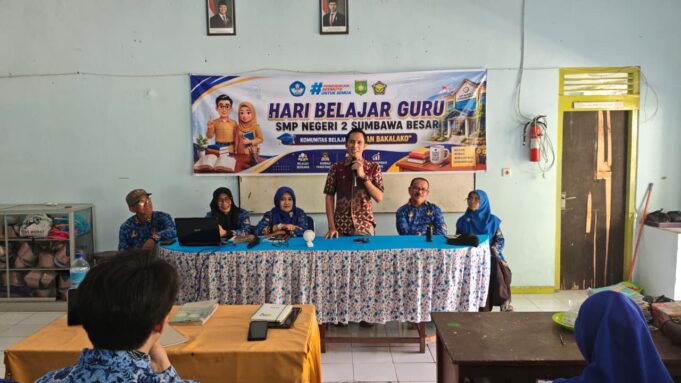 Syamsul Hidayat Pastikan KBM dan Sabtu Budaya Berjalan Baik di SMPN 2 Sumbawa