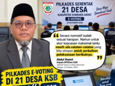 Pilkades E-Voting di 21 Desa KSB Sesuai Harapan, DPMDes Siapkan Catatan Evaluasi
