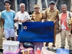 Tinjau Dua Lokasi Kebakaran, Wabup H. Ansori Ingatkan Masyarakat Tingkatkan Kewaspadaan