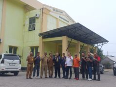 PB Kodrat Visitasi ke-II Calon Venue Tarung Derajad PON di Kabuapten Sumbawa