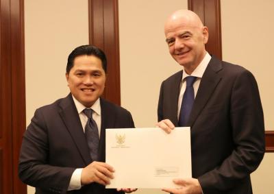 Indonesia Resmi Dukung Gianni Infantino Pimpin FIFA hingga 2031