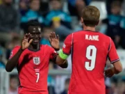 Inggris Hancurkan Kroasia 7-0, Saka dan Kane Borong Dua Gol