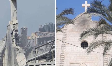 Israel-Tewaskan-Pelayan-Gereja-dan-Anaknya-dalam-Serangan-di-Gaza