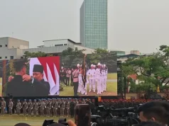 Jenderal Suyudi Ario Seto Resmi Jadi Kapolri, Terima Panji Polri dari Jenderal Listyo