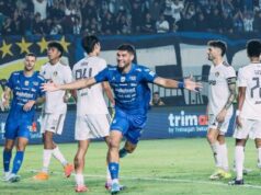 Julio Cesar Golkan Persib, Maung Bandung Raih Kemenangan 1-0 atas Persik Kediri