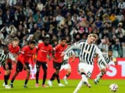 Juventus dan Rennes Berbagi Angka dalam Duel Seru di Turin